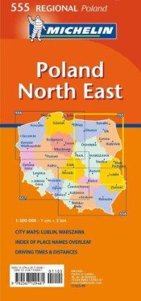 מפת פולין צפון מזרח 555 מישלן (ישן) 