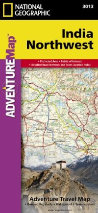 מפה NG הודו צפון מערב